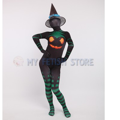 (PT002) Full Body Multi-color Lycra Spandex Pattern Bodysuit Cosplay Zentai  Suit Halloween Fancy Dress Costume 